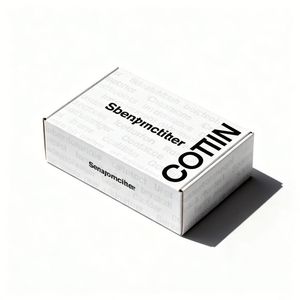 Customizable Logo, Recyclable Corrugated Cardboard Mailbox Packaging <b>Box</b>, Personalized Cardboard Shipping <b>Box</b> Gift <b>Box</b> - Product Image 2