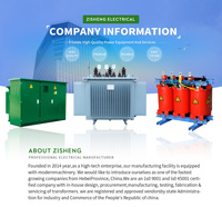 Transformateur de distribution urbaine à résine coulée de type sec, 250 kVA, IEC 60076, résistant aux surcharges, éco-silencieux, à faible entretien