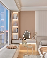 Commode gain de place pour baie vitrée, commode personnalisée pour baie vitrée, ensembles de meubles de chambre personnalisés