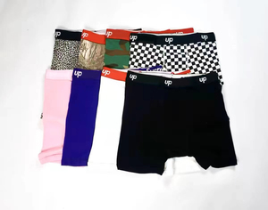 Paquete de 2 Calzoncillos de Marca de Diseñador al por Mayor, Unisex, de Algodón Puro, de Cintura Alta, Sin Costuras, de Secado Rápido, Modernos, para Hombre - Product Image 4