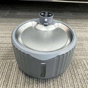 पालतू जानवरों के लिए बुद्धिमान पानी का फव्वारा पालतू जानवरों के लिए स्वचालित पानी डिस्पेंसर 2.8l काला ग्रे पानी डिस्पेंसर बिल्ली स्मार्ट - Product Image 3