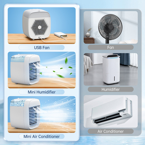 Nuevo producto, extraíble, 850ml, capacidad de agua, 7 colores, ventilador enfriador de aire Led, uso en la habitación, mesa pequeña portátil, enfriadores de aire, Mini ventilador - Product Image 4
