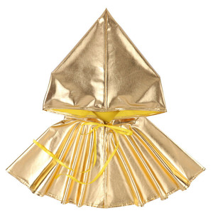 Robe Courte à Capuche Brillante pour Costume de Moine ou Prêtre, Cape de Fête d'Halloween ou de Noël avec Chapeau à Capuche - Product Image 3