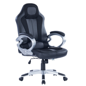 VANBOW <span class=keywords><strong>Chaise</strong></span> de jeu ergonomique pivotante en cuir PU bleu/noir/<span class=keywords><strong>vert</strong></span> Fauteuil de jeu inclinable pour PC - Product Image 2