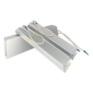 Resistencia bobinada de alta potencia de 1000W con carcasa de aluminio, no inductiva, 0.1Ω-10KΩ, precisión de ±1% para <span class=keywords><strong>convertidor</strong></span> de frecuencia - Product Image 1