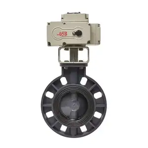 2 Way 3 Way 4 Inch For Water Pipe Pvc Plastic Double Union 110v 120v Ac Electric Control Motorized Pvc Ball Valve