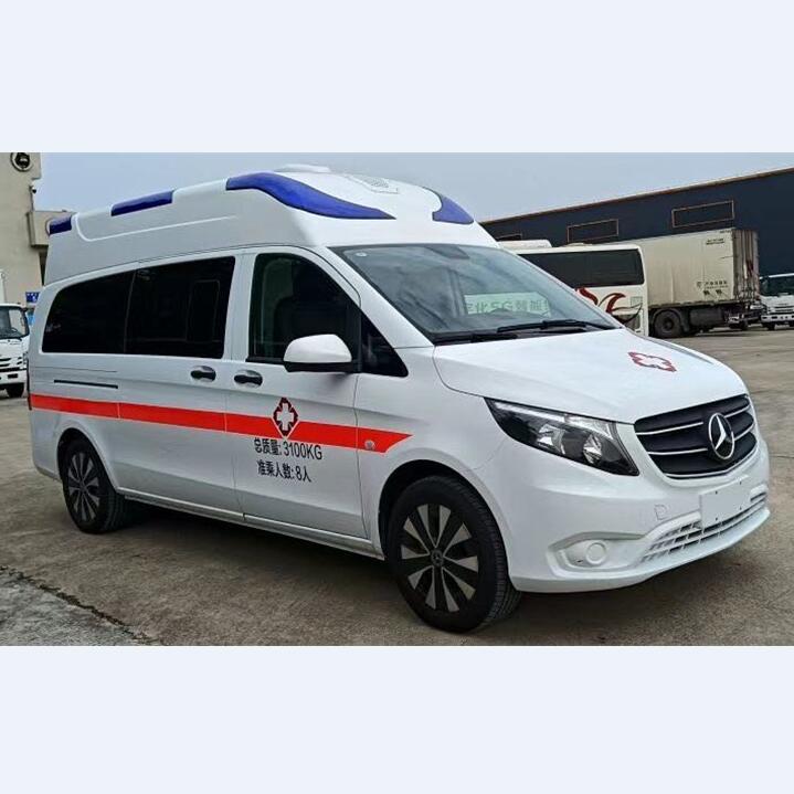 Automatic Transmission Vito 4*2 Monitoring Medical ICU Ambulance Car Negative Pressure Ambulance