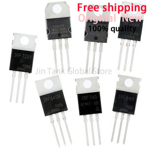 10 Uds <span class=keywords><strong>LM317T</strong></span> L7805 IRF640 IRF740 IRF840 IRFZ44N IRF3205 Transistor TO-220 regulador de voltaje L7805CV <span class=keywords><strong>MOSFET</strong></span> IRF640N - Product Image 1