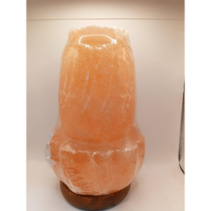 Lampe de sel de l'Himalaya sculptée de style Feng Shui, artisanat pour la décoration de la maison et de la voiture, artisanat naturel, design de lettres - Product Image 2