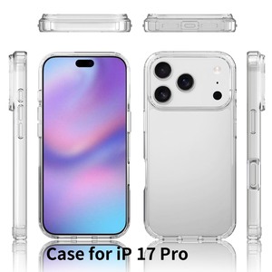 Nuova custodia trasparente in acrilico anti-ingiallimento per iPhone 17 Pro, compatibile con iPhone 17, 16, 15, 14, 13 - Product Image 1