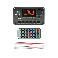 HSC HSC3022 Placa Decodificadora de Audio Mp3 de Alta Potencia 2*40W con Pantalla Digital a Color, Circuito Integrado