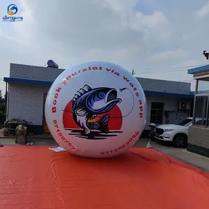 Outdoor Weerbestendig Ballon Helium Met Custom Logo Voor Reclame