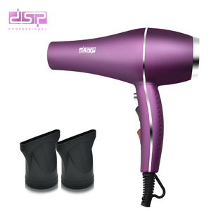 Secador de Pelo Profesional Dsp 220V con Motor AC de Alta Velocidad, Color Morado y Negro, para Uso Doméstico y en Salón - Product Image 1
