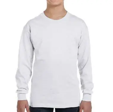 Wholesales Custom Cartoon 180 Grams 100% Organic Cotton Children T-shirt Kids Long Sleeve T Shirt Children Jersey Top