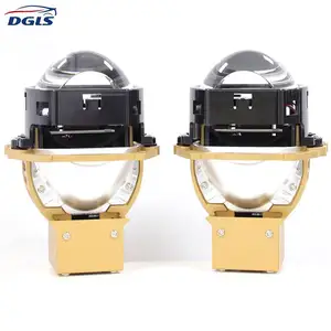 DGLS 150瓦大功率E280L汽车更换3.0英寸双发光二极管透镜高近光矩阵方形双发光二极管投影仪透镜前照灯