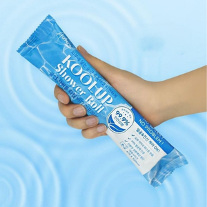 Rouleau de douche OEM/ODM AIRREVE KoolUp Body Refresh Lot de 4 lingettes de voyage à séchage rapide pour le visage et le corps pour un refroidissement et un rafraîchissement instantanés - Product Image 3