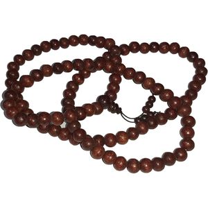 PARIJAT artisanat tibétain prière perles collier Japa Mala méditation Yoga pour hommes femmes bon pour Puja Rudraksha graine Japa Mala - Product Image 3
