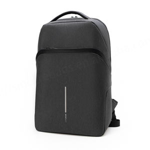 Mochila Waterproof Anti-Theft Geometric Pattern Smart USB Business Custom 15.6 Inch Laptop <b>Backpack</b> Unisex Nylon Zipper Closure - Product Image 2