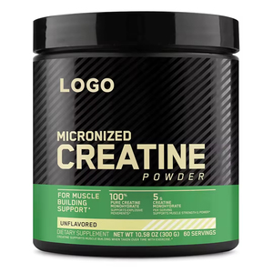Poudre de créatine micronisée 300g Absorption rapide Croissance musculaire & Amélioration des performances & Endurance Direct usine - Product Image 1