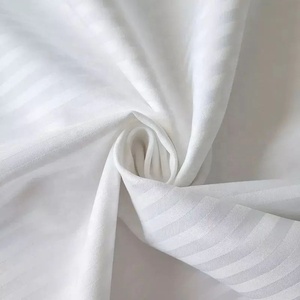 Ensemble de linge de lit d'hôtel en coton blanc de luxe de haute qualité Durable Facile d'entretien 200TC Écologique Toute saison Housse de couette Ensemble de <span class=keywords><strong>draps</strong></span> - Product Image 4