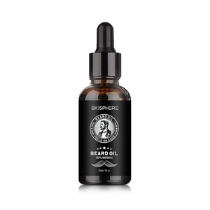 Aceite para el Crecimiento de la Barba para Hombres, Sin Parabenos, Orgánico, de Marca Privada, Precio Competitivo, Aceite Refrescante de Cáñamo para la Barba - Product Image 1