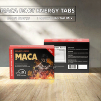 Comprimés de racine de maca biologique OEM, haute puissance, complément naturel pour l'énergie, le soutien immunitaire et l'amélioration de l'endurance pour les hommes et les femmes