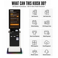 Système de gestion des files d'attente hospitaliers à écran tactile, lecteur de passeport, borne de check-in aéroportuaire, imprimante de billets, machine en libre-service