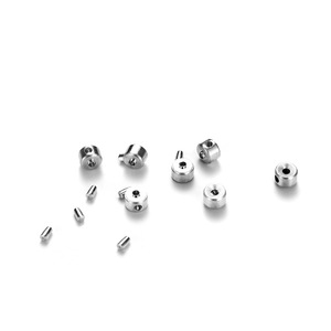 Perles de positionnement en argent sterling S925, clips de fixation en argent 925, composants de bijoux pour accessoires faits main DIY - Product Image 5