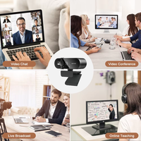 Otomatik Odaklamalı USB Web Kamerası 4K HD 2K/4K Çözünürlük, Dizüstü Bilgisayarlar için Canlı Yayın, Video Konferans, Çevrimiçi YouTube Yayınları ve Zoom için