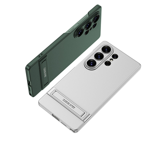 เคส PC สีด้านแบบเรียบ สำหรับ S24 S25 S26 Ultra พร้อมขาตั้ง ป้องกันการตกกระแทก สำหรับ S25 S26 Ultra - Product Image 2