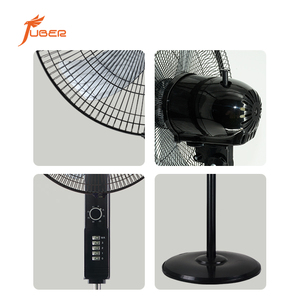 Ventilador de Pedestal Eléctrico Grande de 16-18 Pulgadas con Luz y Oscilación para Electrodomésticos del Hogar - Product Image 3