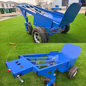 Chariot à main électrique à 4 roues robuste avec treuil pour soulever des châteaux gonflables - Product Image 2