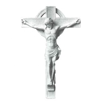 Statue de Jésus méditant, statue de la croix de Jésus à vendre, grande statue de Jésus avec sculpture à la main