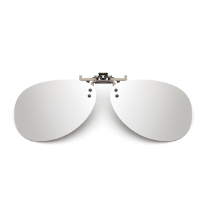 Custom Clip-On Sunglasses TAC Lens UV380 Polarized For Driving Fishing Cycling Women <b>Grey</b> <b>Frame</b> - Product Image 2