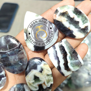 100% Natural High Quality Fluorite Stone Cabochon Colourful Loose Gemstones for Healing Jewellery Wholesale Lot Fluorite Stones. - Product Image 5