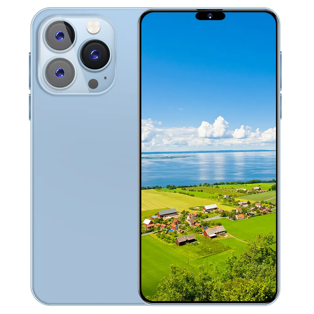 Fabriek Groothandel 15 Pro Max 5G Smartphone 8Gb + 1Tb 6.7 Inch 48mp Achteruitrijcamera Dual Sim Kaart Gezichtsherkenning 5G Mobiele Telefoons