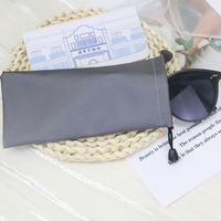 Pochette en verre imperméable personnalisée avec cordon de serrage, sacs pour lunettes, pochette pour lunettes de soleil avec logo