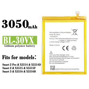BL-30VX 3100mAh 4,4 V Wiederauf ladbare Li-Ionen-Polymer-Handy-Akku Hochwertige Batterie für INFINIX Phone - Product Image 1
