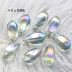 Cuentas de cristal para fabricación de joyas, cristal de estilo largo, 10x20mm - Product Image 4