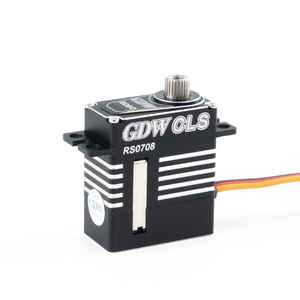 GDW RS0708 8.4V 7.5KG.CM 0-360 Degree Controllable Magnetic Encoding Low Cost Metal Parts for RC Airplane Clamp - Product Image 3