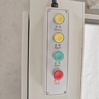 Máquina de corte cruzado de conteo de números con control de tensión de servomotor, cortador de hoja de pila automático de cinta transportadora a prueba de agua