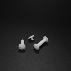 Tornillos Chicago M4 de POM, Postes de Encuadernación de Plástico, Sujetadores de Acetal Macho y Hembra, Sujetadores de Papelería, Tornillos para Encuadernación de Libros, Remaches de Cierre a Presión - Product Image 4