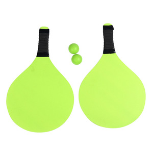 Raquetas de playa 38x24x0,6 cm, 2 raquetas, 1 pelota, equipo de fitness para deportes al aire libre, para actividades familiares - Product Image 4