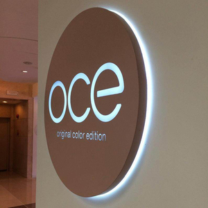 Nhà máy sản xuất tùy chỉnh quảng cáo hộp Đèn Ngoài Trời ánh sáng lên Thư Tròn không thấm nước lightbox tùy chỉnh dẫn đăng ký cho doanh nghiệp - Product Image 1