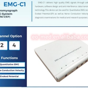 Électromyographe 2/4 canaux à prix avantageux avec système (EMG) (EMG/NCV/EP) EMG-C1 - Product Image 4