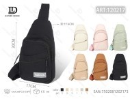 Borsa a Tracolla con Chiusura a Cerniera, Guscio Morbido Resistente all'Acqua, Tasca Frontale, Design Minimalista per Uso Quotidiano, Adatta a Tutte le Stagioni, Materiale Oxford - Product Image 3