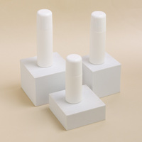 Conteneurs cylindriques en plastique personnalisés Cosmétiques 100 ml Bouteille de déodorant en plastique pp à bille pour emballage de 30 ml