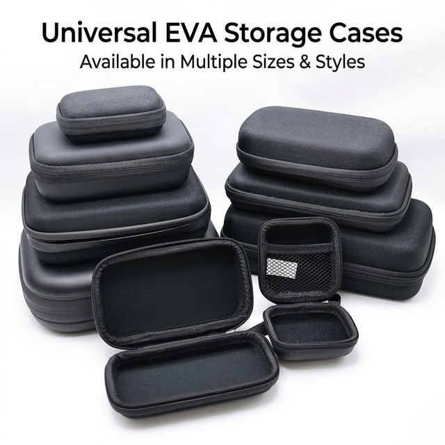 EVA Hard Shell Universal Storage Case Multiple Sizes Styles Waterproof Shockproof Portable Zipper Organizer OEM Custom Wholesale