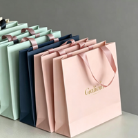 Sac de courses en carton blanc recyclable robuste, logo personnalisé, aspect délicat et luxueux, charge maximale de 6 à 9 kg, emballage multi-usages pour chaussures