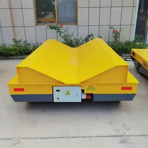 Fabrika taşıma 10 Ton elektrikli düz yataklı araç mobil taşıma sepeti